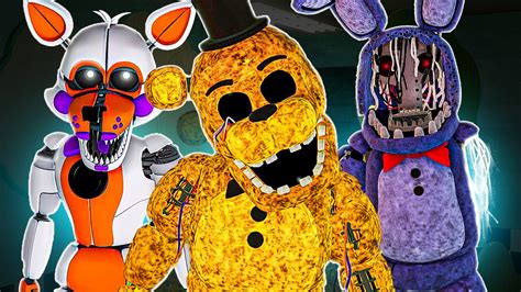 Secret Character 11 and Withered Animatronics in Roblox FMR.